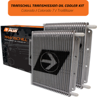DIRECTION-PLUS TRANSCHILL DUAL TRANSMISSION COOLER KIT HOLDEN COLORADO (TCD602DPK)