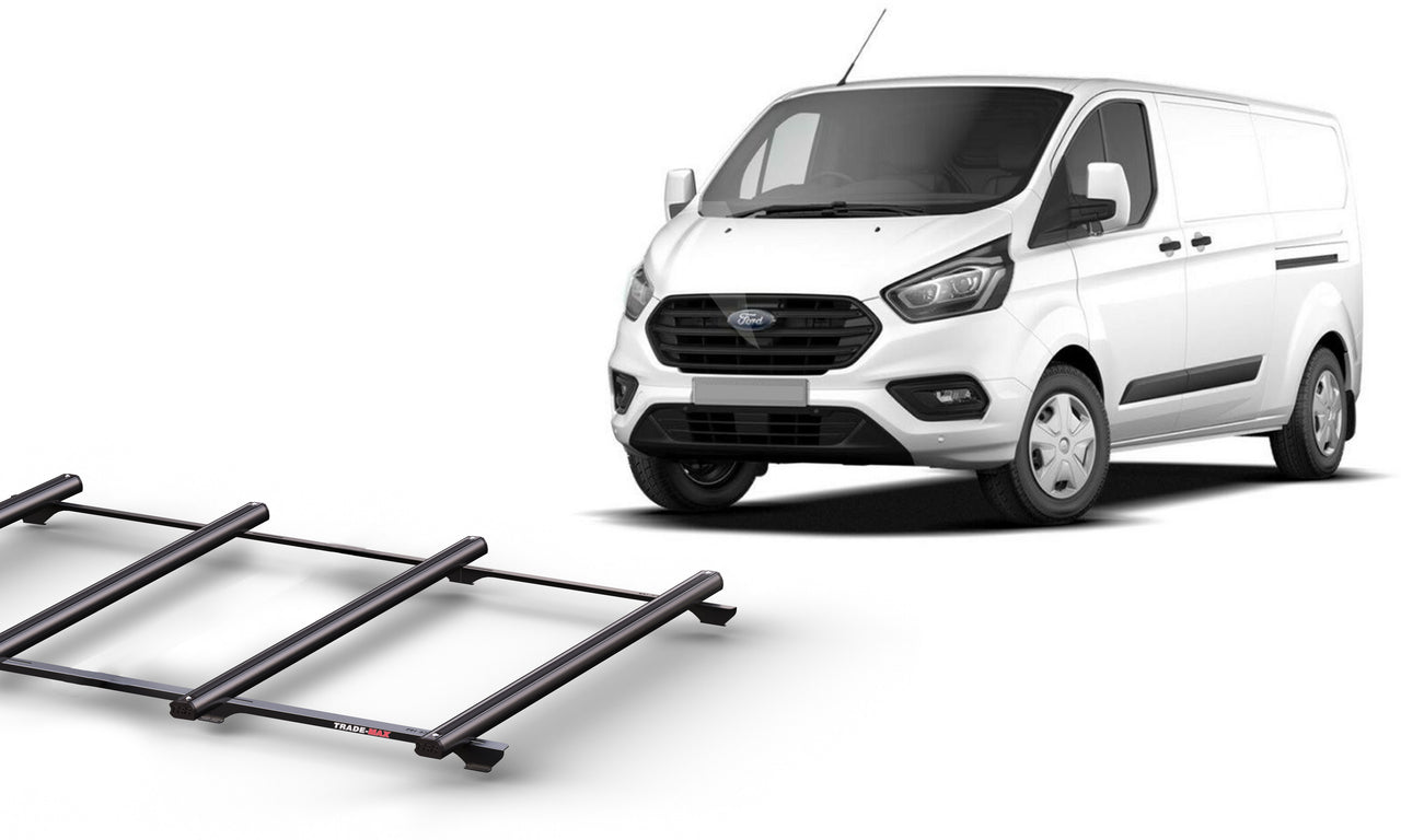 Wedgetail Ford Transit Custom VN 02/14 - 01/24 LWB 4 bar Trademax CrossBar Kit TM-FTCL-41600