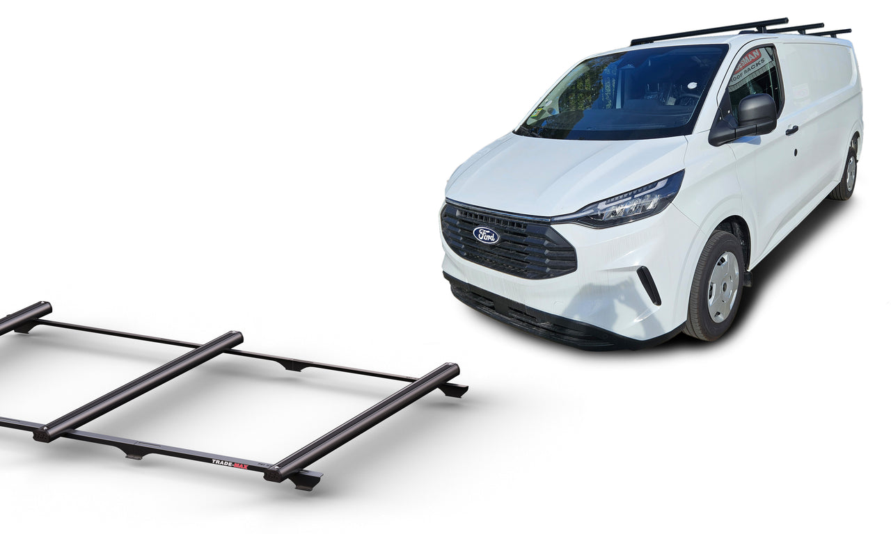 Wedgetail Ford Transit Custom AV 02/24 - Current SWB 3 bar Trademax CrossBar Kit TM-FTCSAVR-31600