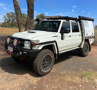 MSA TOYOTA LANDCRUISER TOWING MIRRORS LC70-LC79 SERIES 1984-CURRENT- TM400