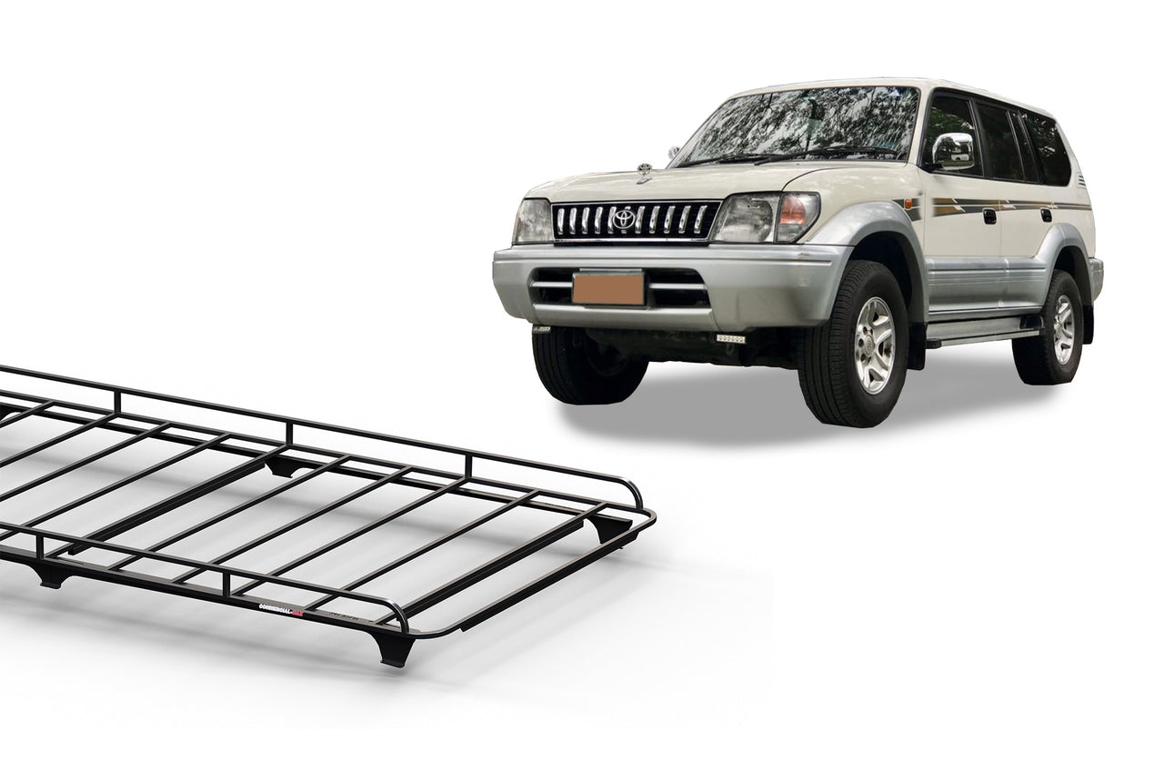 Wedgetail Toyota Prado 90 07/96 - 02/03 LWB Commercial Max Roof Rack TP