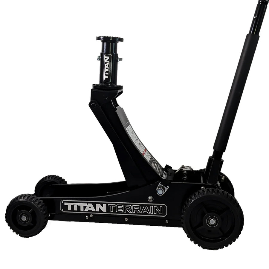 Titan Terrain 3 Ton Rugged Floor Jack Hi-Lift Hydraulic Trolley Jack - TTRFJ3000