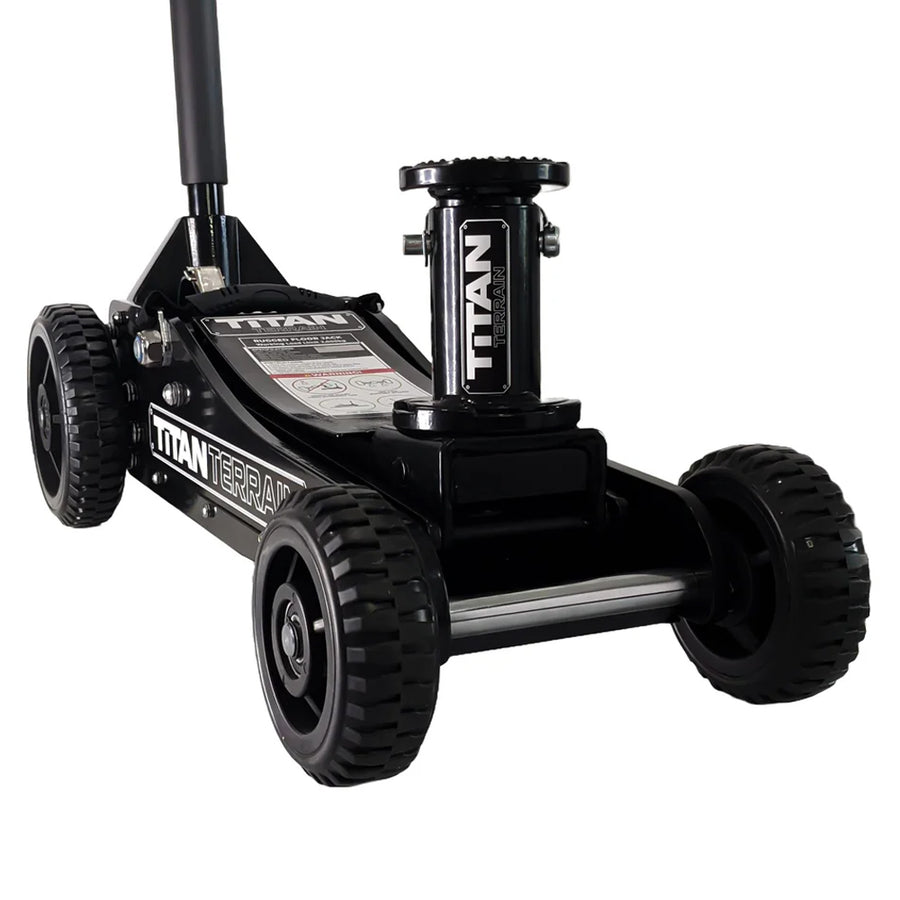 Titan Terrain 3 Ton Rugged Floor Jack Hi-Lift Hydraulic Trolley Jack - TTRFJ3000