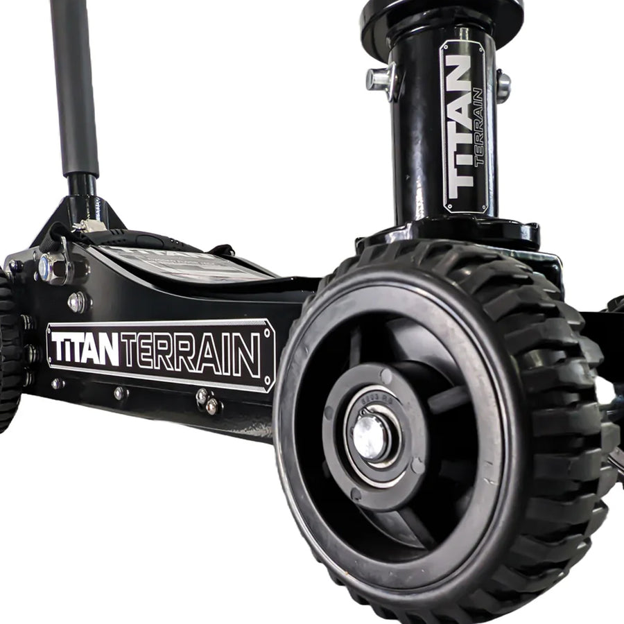 Titan Terrain 3 Ton Rugged Floor Jack Hi-Lift Hydraulic Trolley Jack - TTRFJ3000