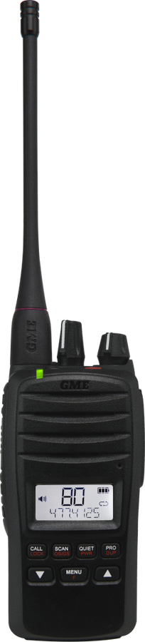 GME 5/1 Watt IP67 UHF CB Handheld Radio