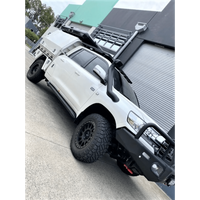 Fatz Fabrication 200 Series RH Snorkel. Ram Head. Powder coated SATIN Black. Suit Fatz 4