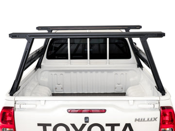 HSP Load Rack Ladder Rack suits Toyota Hilux 2015+
Fits Dual Cab Tub - Full set (Front & Rear Legs + Joiner Bar) -LR-T-S