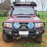 VSS Bonnet Solar Panel - Toyota Landcruiser 70 Series (VDJ76) 85-Watt (50W & 35W)