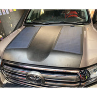 VSS Bonnet Solar Panel - Toyota Landcruiser LC200 - 100-Watt