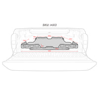 HSP LOAD SLIDE SUITS DUAL CAB MERCEDES X-CLASS -MX3