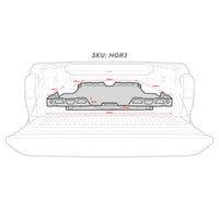 HSP LOAD SLIDE SUITS DUAL CAB NEXT GEN FORD RANGER/RAPTOR (SUITS TUBLINER) -NGR3