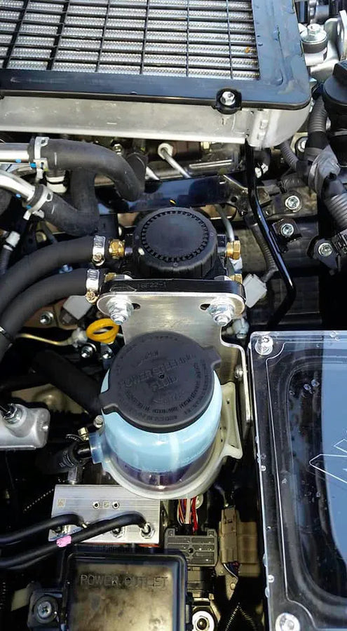 Fatz Fabrication VDJ70 Airbox filter bracket. Required for Fuel Master filters to Fatz Airboxes -FFVDJ-AB-FLFBKT