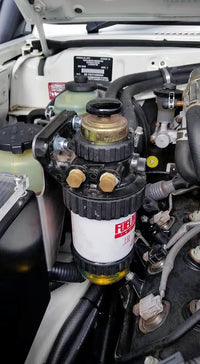 Fatz Fabrication VDJ70 Airbox filter bracket. Required for Fuel Master filters to Fatz Airboxes -FFVDJ-AB-FLFBKT