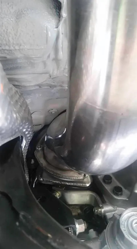 Fatz Fabrication VDJ79 Turbo Back for DPF Models (Single fuel tank). Suit JMACX Converted 79 NO Muffler-FFVDJ79-EXH-TB-JMX
