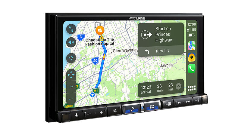 ALPINE 7” High-Res Audio Receiver with Wireless Apple CarPlay / Wireless Android Auto / HDMI / USB / Dual Camera / Bluetooth / Hi-Res Audio Wireless // DAB+ – Suitable for VE Commodore Series-1 Commodore-VES1G4-507A