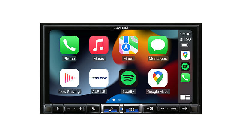 ALPINE 7” High-Res Audio Receiver with Wireless Apple CarPlay / Wireless Android Auto / HDMI / USB / Dual Camera / Bluetooth / Hi-Res Audio Wireless // DAB+ – Suitable for VE Commodore Series-1 Commodore-VES1G4-507A
