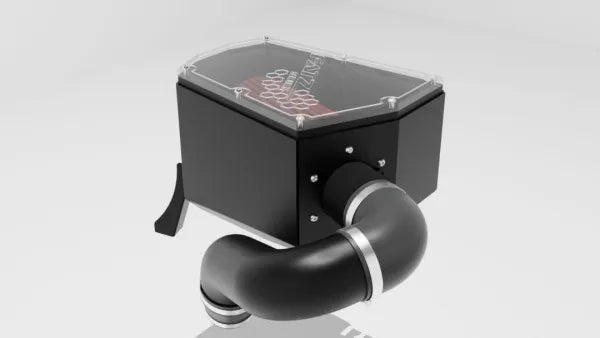 FATZ FABRICATION N80 HILUX AIRBOX. DRY ELEMENT AIR FILTER. INCLUDES PLUMBING TO INTAKE. -FFN80-AB-DF
