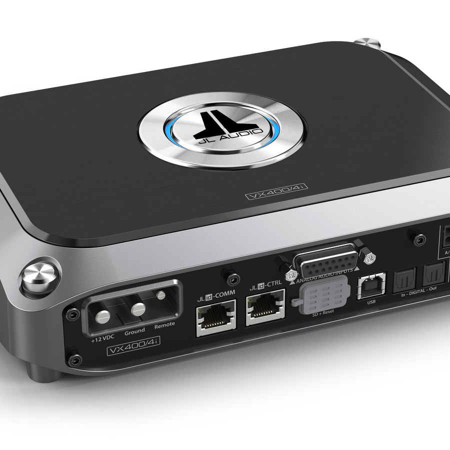 JL Audio VX400/4i 4-channel Class D Full Range Amplifier with Integrated DSP