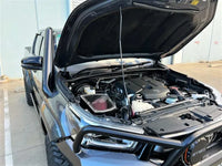 FATZ FABRICATION N80 HILUX RH SHORT ENTRY SNORKEL. POLISHED FINISH. SUIT 4