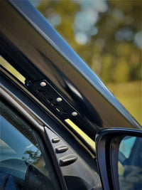 FATZ FABRICATION N80 HILUX RH SHORT ENTRY SNORKEL. POLISHED FINISH. SUIT 4