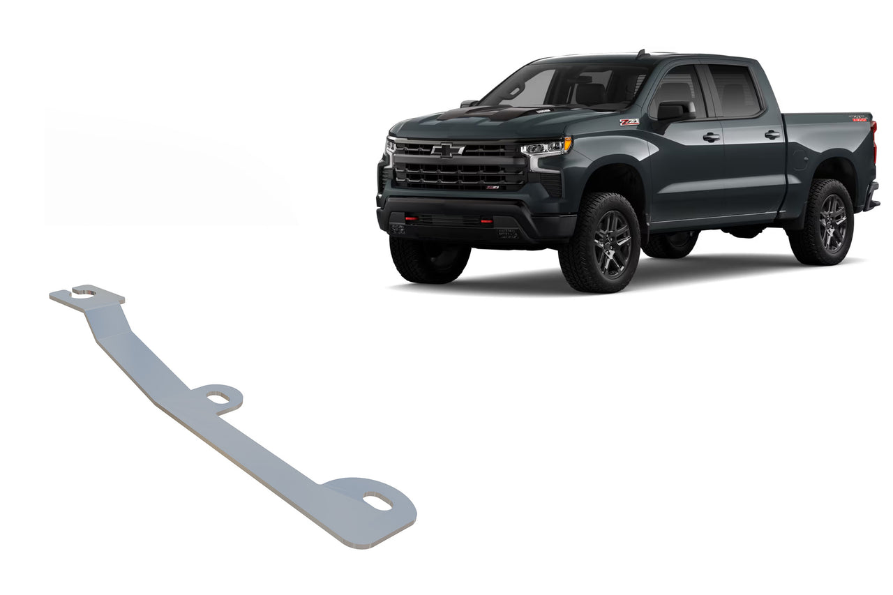 Wedgetail Adventure Accessory Chevrolet Silverado, Passenger Side Bonnet Aerial Mount WTA-CHSAM