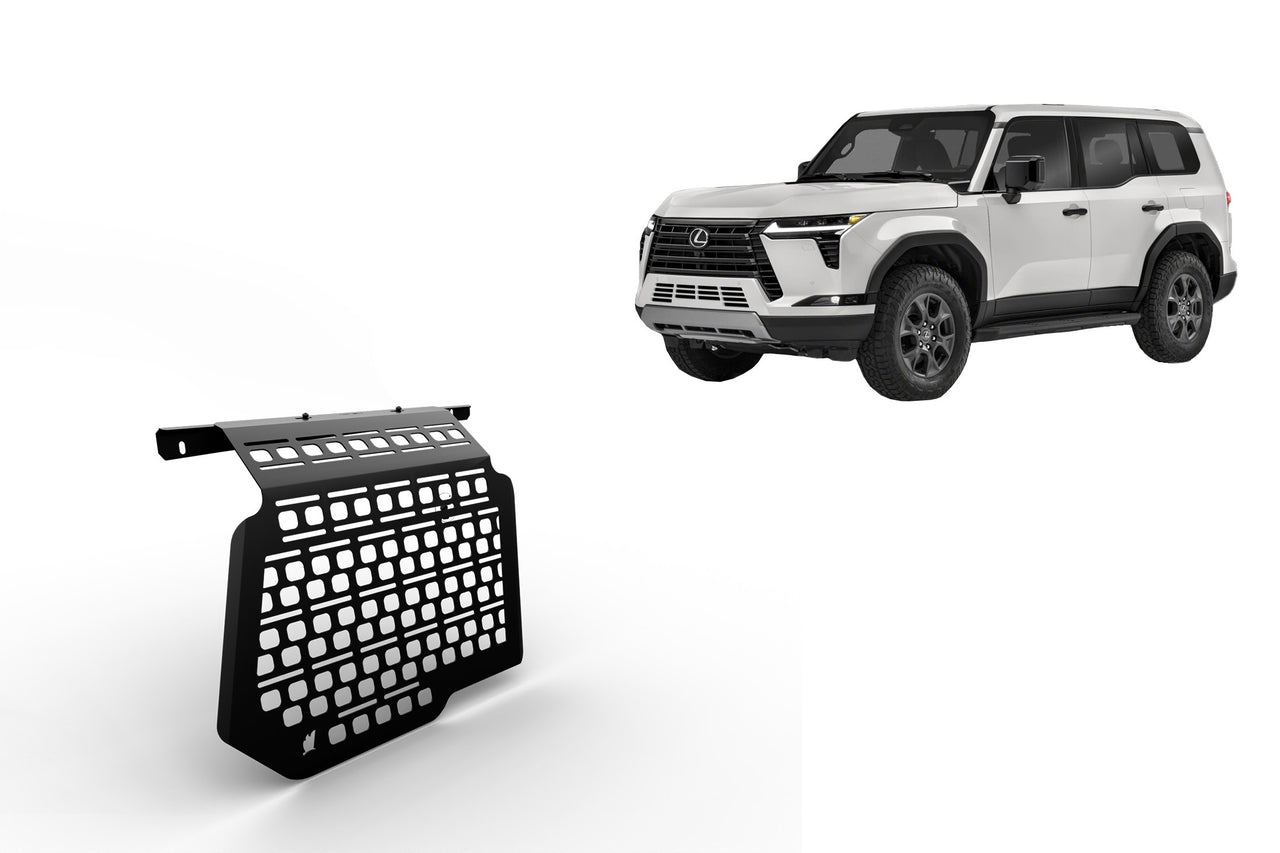 Wedgetail Adventure Accessory Lexus Gx550, Rear Window Molle Panel WTA-GX550WM