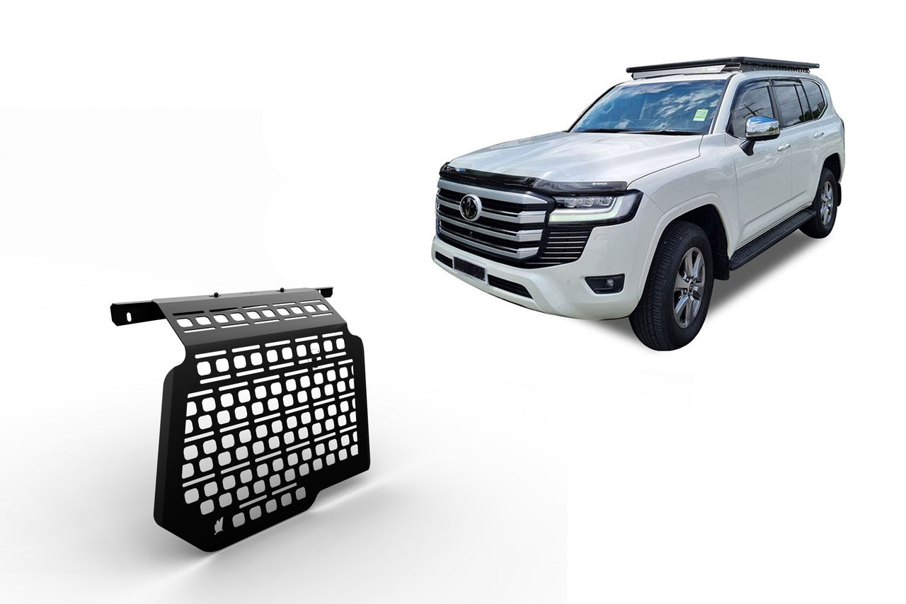 Wedgetail Adventure Accessory Toyota Landcruiser 300s, Rear Window Molle Panel WTA-LC300WM
