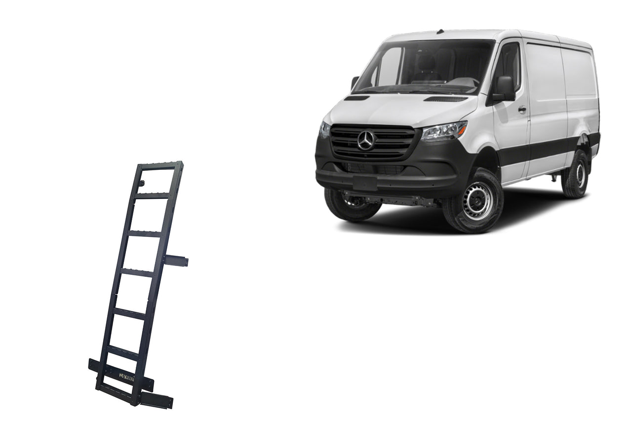 Wedgetail Wedgetail Adventure Accessory Rear Ladder Suit Drivers Side (180 Degree Hinge Vehicles Only) WTA-SLDML
