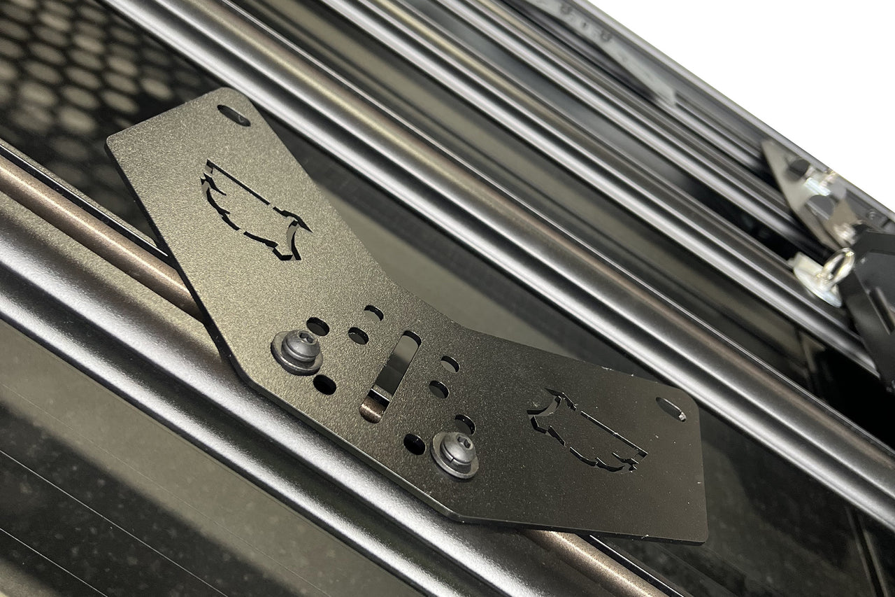 Wedgetail Adventure Accessory Recovery Wing Tracks Bracket To Sit On Top Of Rack(Suits Maxtrax And New Treds Only) - No Pins Included WTA-TBW