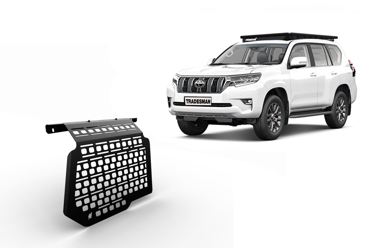 Wedgetail Adventure Accessory Toyota Prado 150, Rear Window Molle Panel WTA-TP150WM