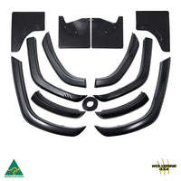 WOLVERINE Land Cruiser 300 Series Flare Kit With Mudflaps (Full-Set) - WF300MF