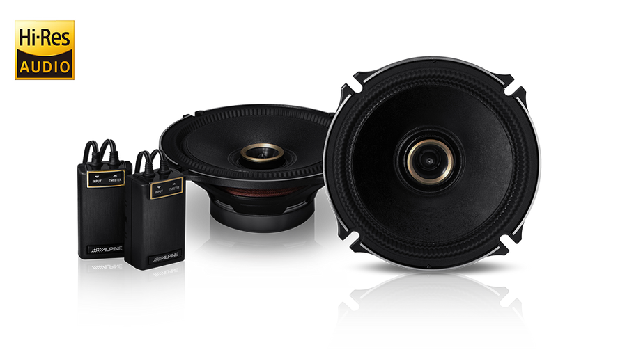 Alpine X-170C X-Premium Sound 6.5″ Coaxial Speakers