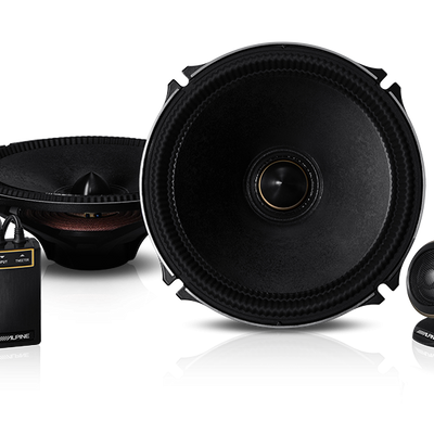 Alpine X-180S X-Premium Sound 7″ Component Speakers