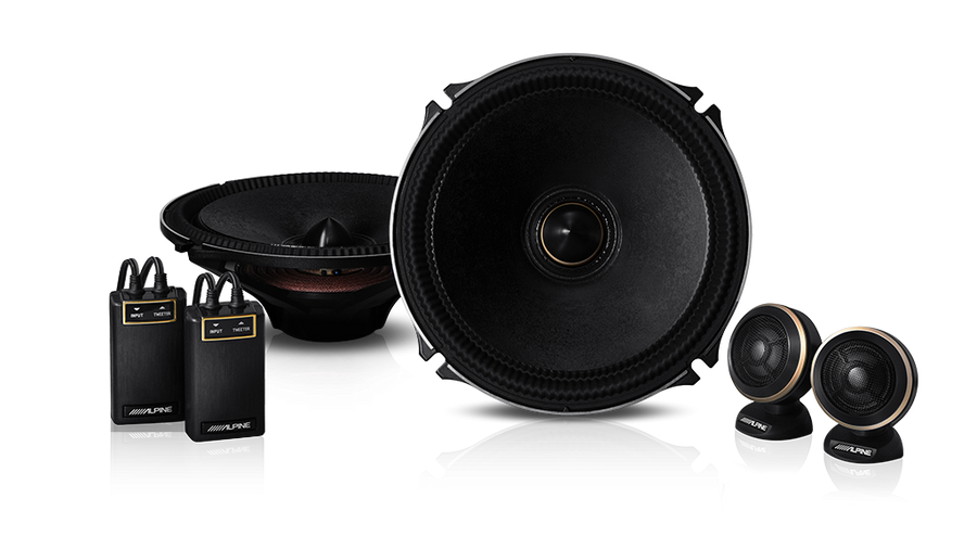 Alpine X-180S X-Premium Sound 7″ Component Speakers