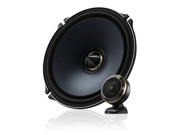 Alpine X-180S X-Premium Sound 7″ Component Speakers