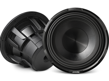 Alpine X-W10D4 10′′ 2700W X-Series Subwoofer (4Ω + 4Ω)