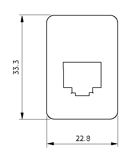 GME Xrs Connect Outback Pack - XRS-RJ45R9