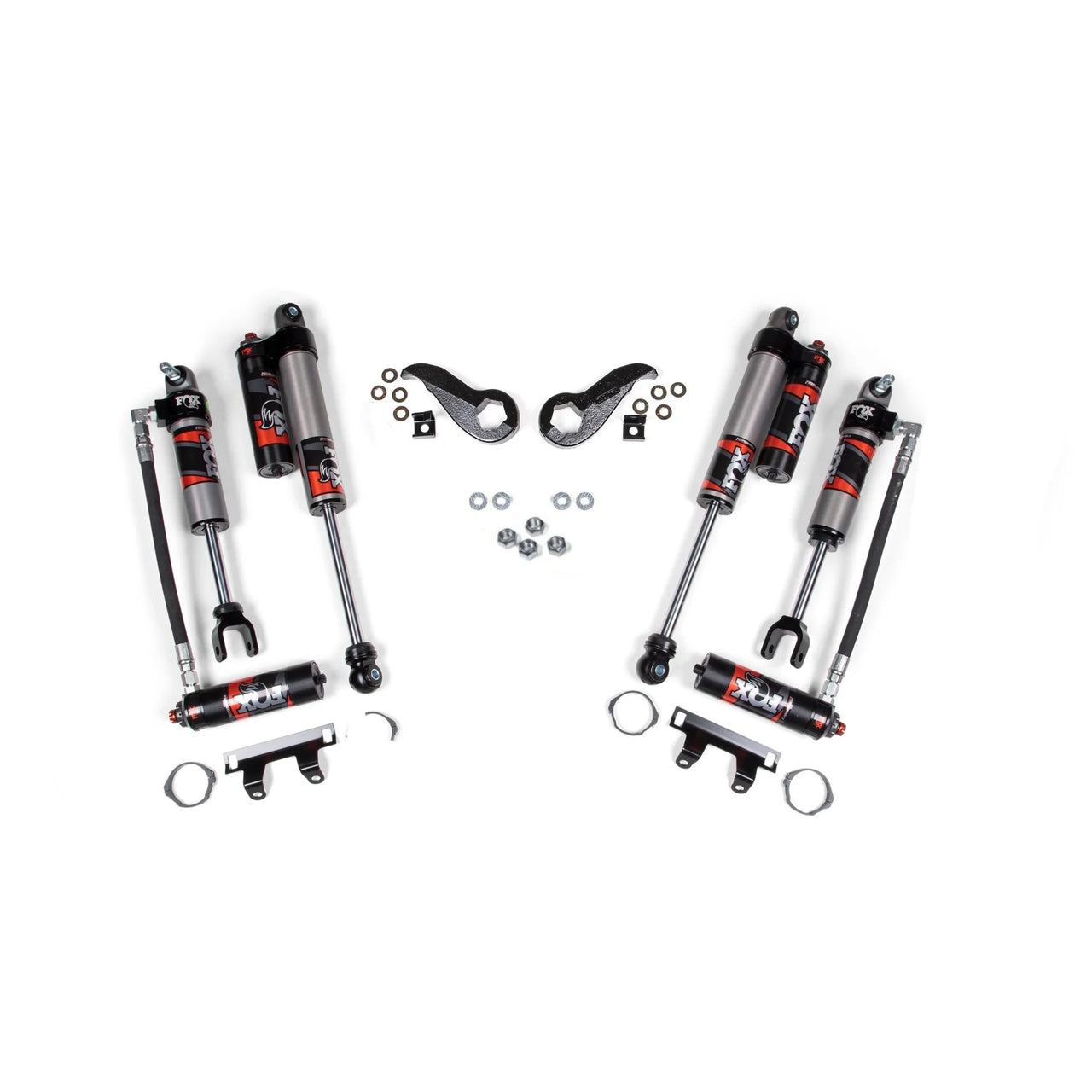 Americas Garage 2" Levelling Kit with Fox 2.5" suits Chev/GMC 2500/3500 (20-26) by Zone Offroad ZONC1231FPE