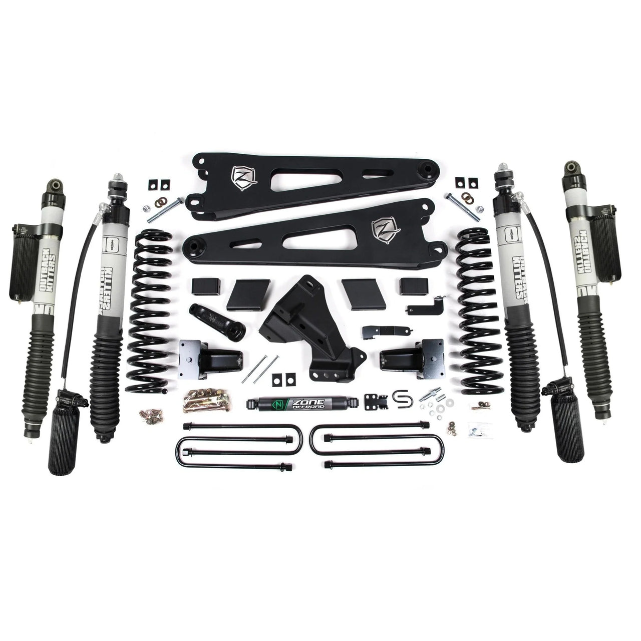 Americas Garage 5" Lift Kit with OK 2.5" Shocks by Zone Offroad ZONF123OK