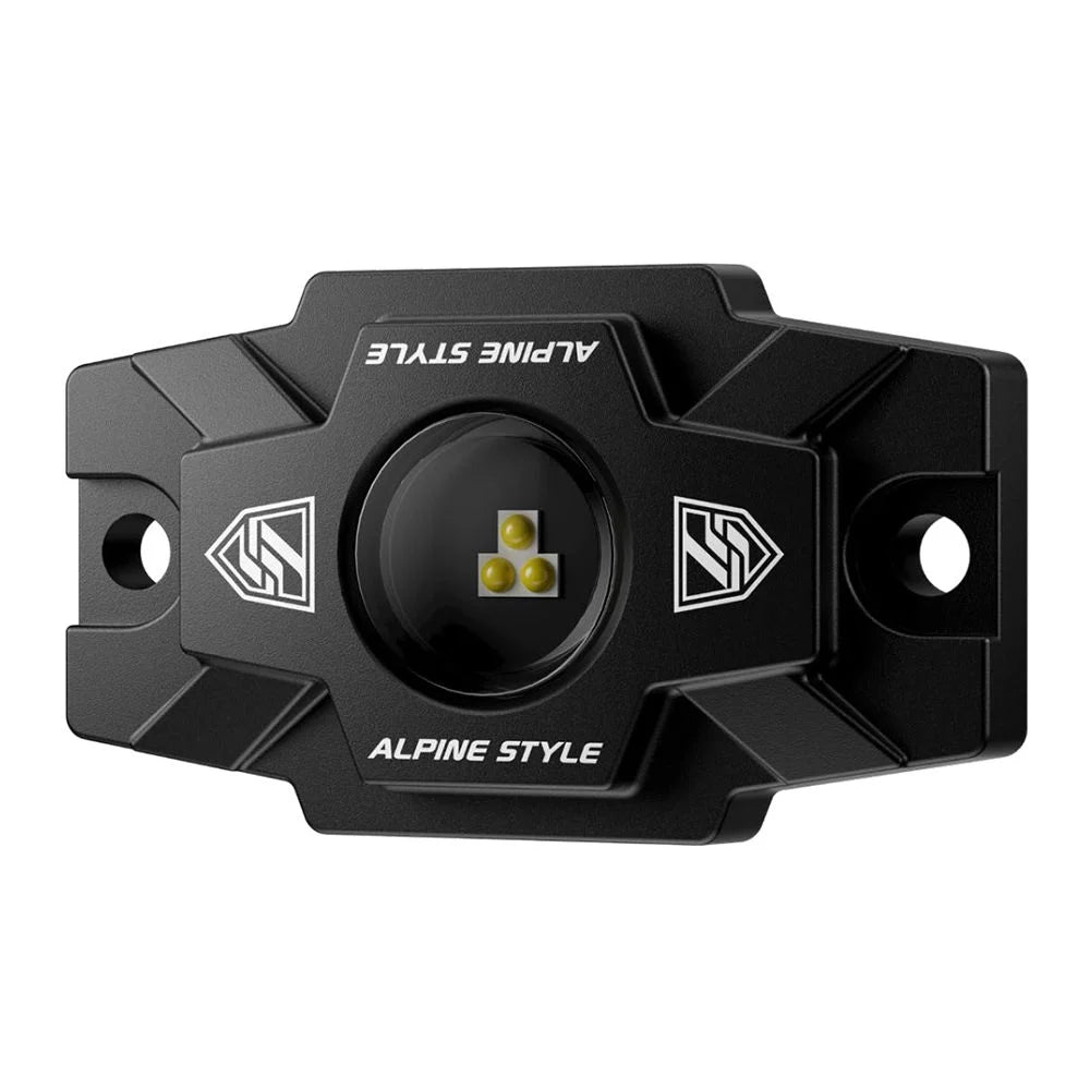 ALPINE SummitPro RGB LED Rock Light Set of 6 with App Control -LXR-SP6