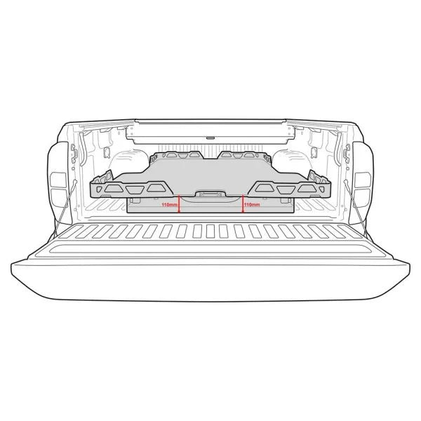 HSP Load Slide Suits Dual Cab Bt50 UP+UR (Suits No Liner) -B3-1