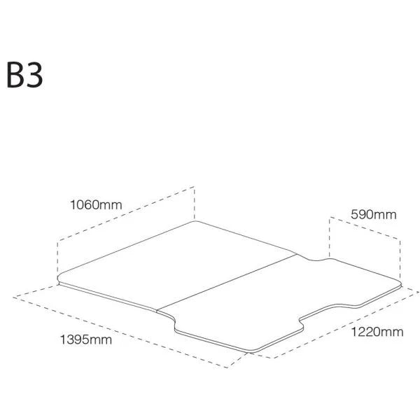 HSP Load Slide Suits Dual Cab Bt50 UP+UR (Suits Tubliner) -B3