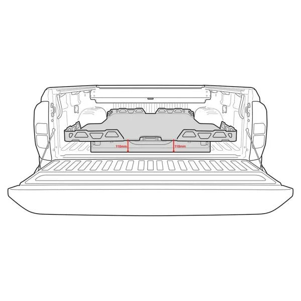 HSP Load Slide Suits Dual Cab Bt50 UP+UR (Suits Tubliner) -B3