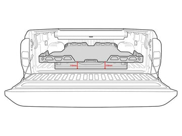 HSP Load Slide Suits Dual Cab Bt50 UP+UR (Suits Tubliner) -B3