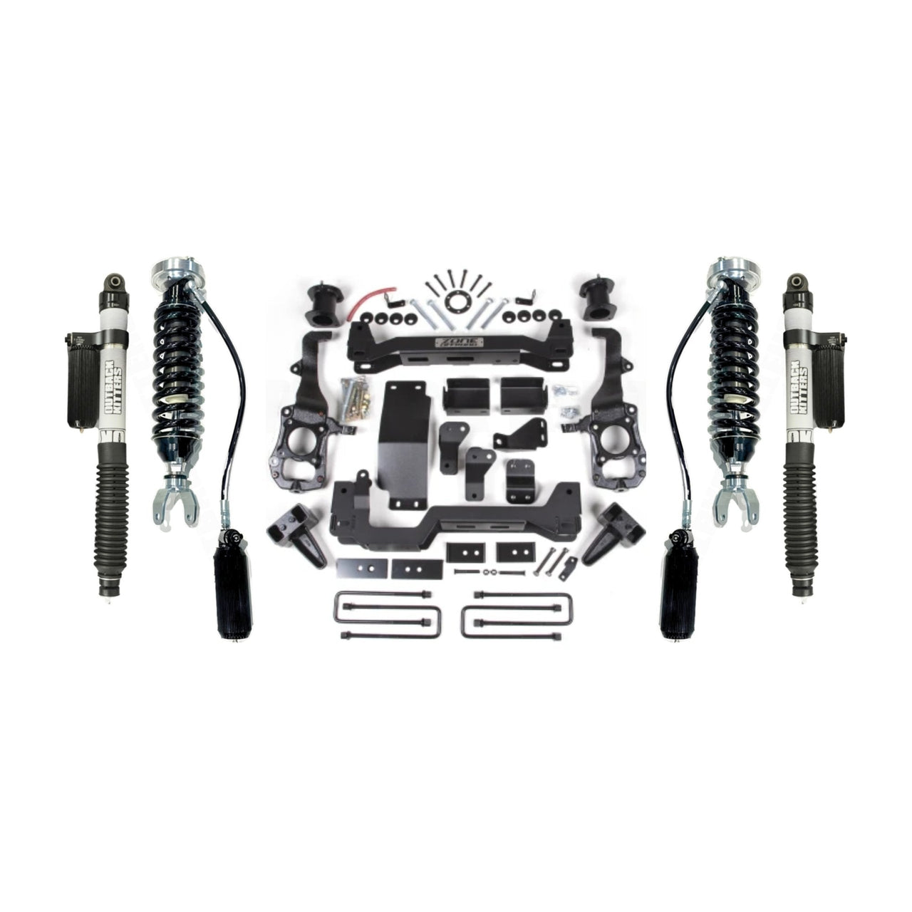 Americas Garage 6" Lift Kit with OK 2.5" Shocks suits Ford F-150 (21-25) by Zone Offroad ZONF90AOK