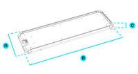 Americas Garage CargoGlide 1/2 Size Truck Bed Slides by DECKED DKD-DCG600-6824