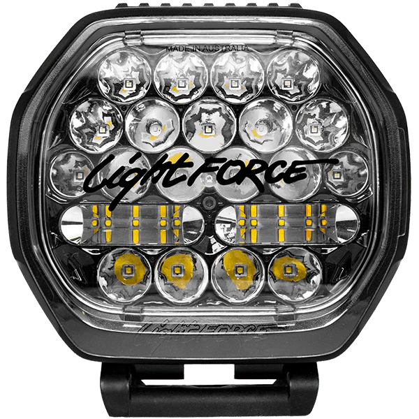 LIGHTFORCE BEAST 190 LED Driving Light 3-Mode Spot / Flood / BEAST 190mm 5700K – BEAST190X1