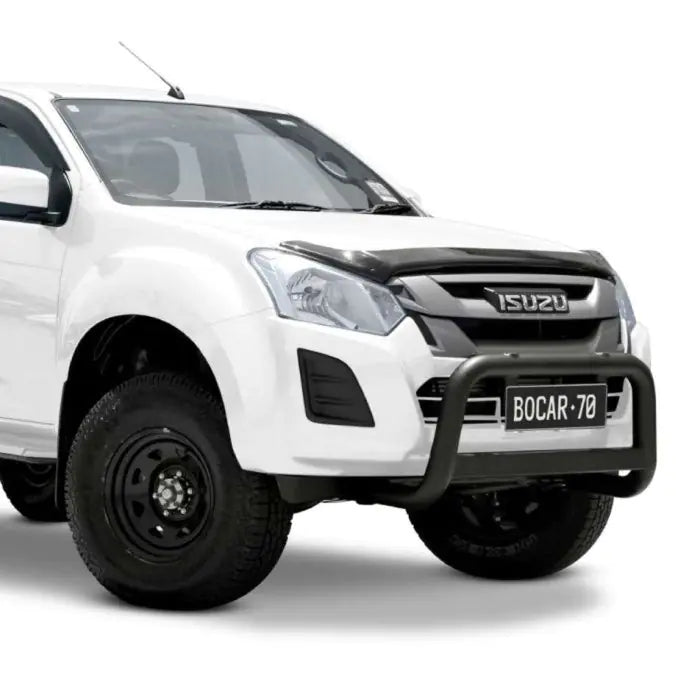 BOCAR ULTIMATE BLACK ALLOY 76MM NUDGE BAR FOR  ISUZU D-MAX TF 02/17-07/20  / MAZDA BT-50 U / TOYOTA HILUX 8th GEN / FORD RANGER PY 06/22-On  (IN STORE PICK-UP ONLY)