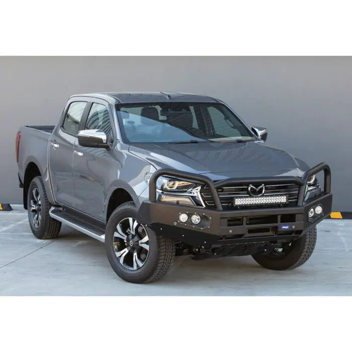BOCAR STOCKADE BULL BAR BLACK STEEL FOR MAZDA BT-50 TF 08/20-ON(IN STORE PICK UP ONLY)