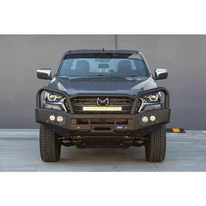 BOCAR STOCKADE BULL BAR BLACK STEEL FOR MAZDA BT-50 TF 08/20-ON(IN STORE PICK UP ONLY)